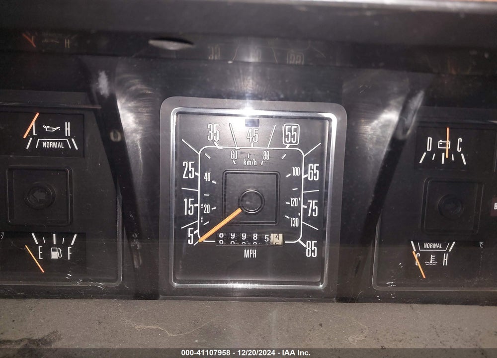 1985 HOLIDAY RAMBLER IMPERIAL S VIN: 1FDKE30L7FHB62929