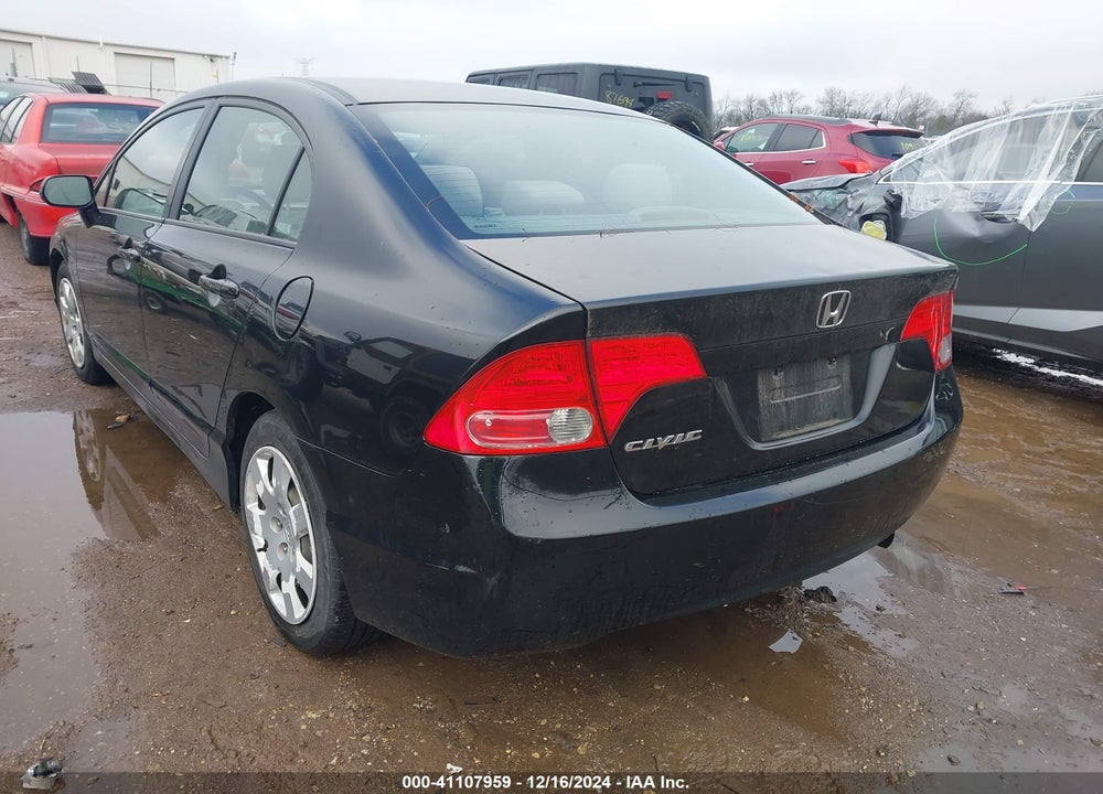 2007 HONDA CIVIC LX VIN: 1HGFA165X7L061401