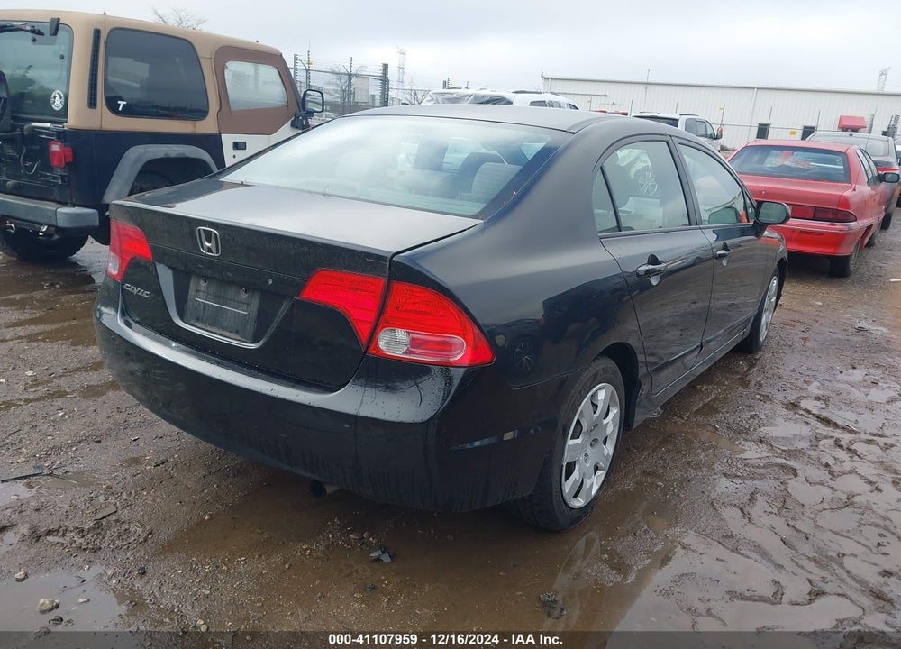 2007 HONDA CIVIC LX VIN: 1HGFA165X7L061401