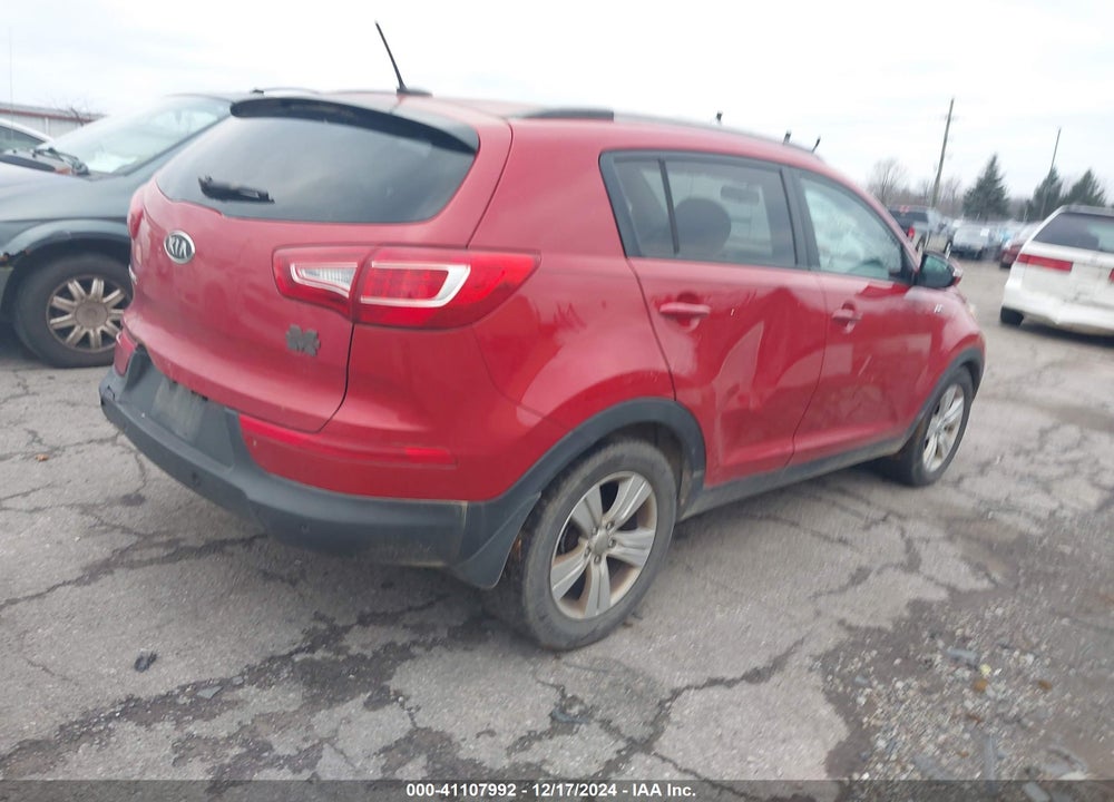 2012 KIA SPORTAGE LX VIN: KNDPBCA24C7183490