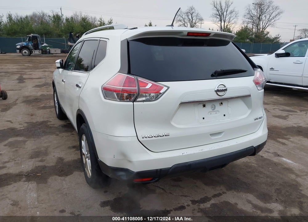 2016 NISSAN ROGUE SV VIN: 5N1AT2MV6GC758801