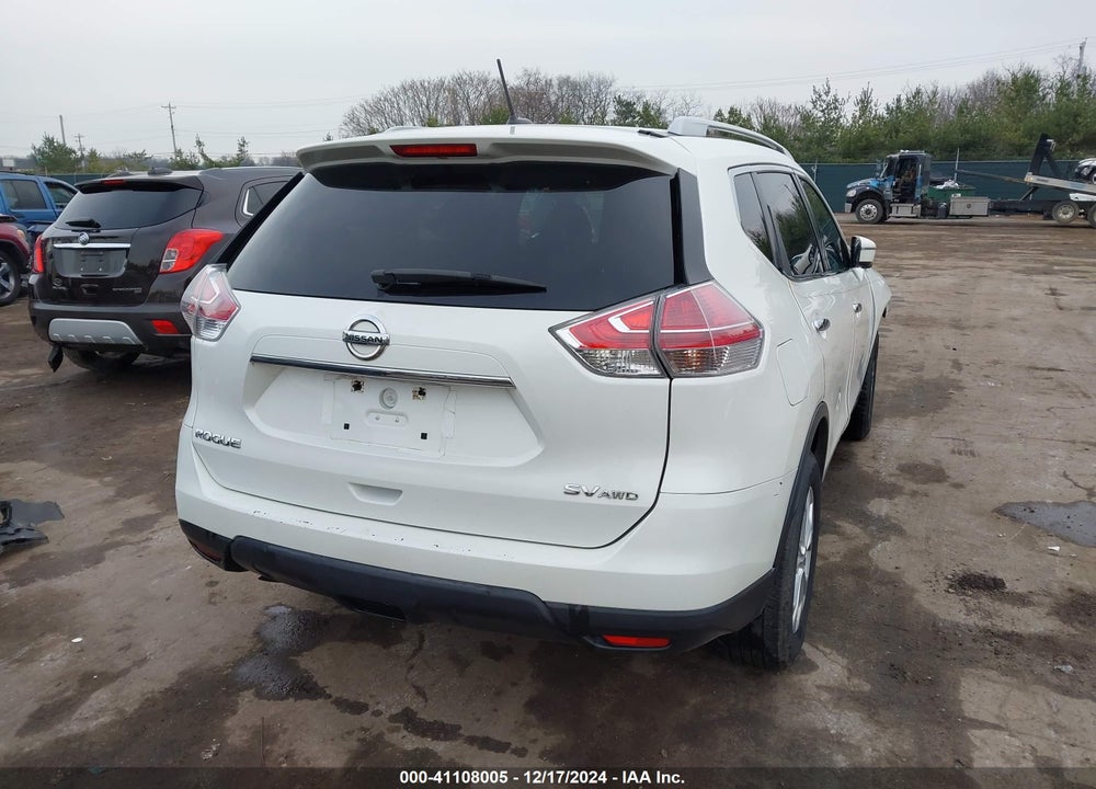 2016 NISSAN ROGUE SV VIN: 5N1AT2MV6GC758801