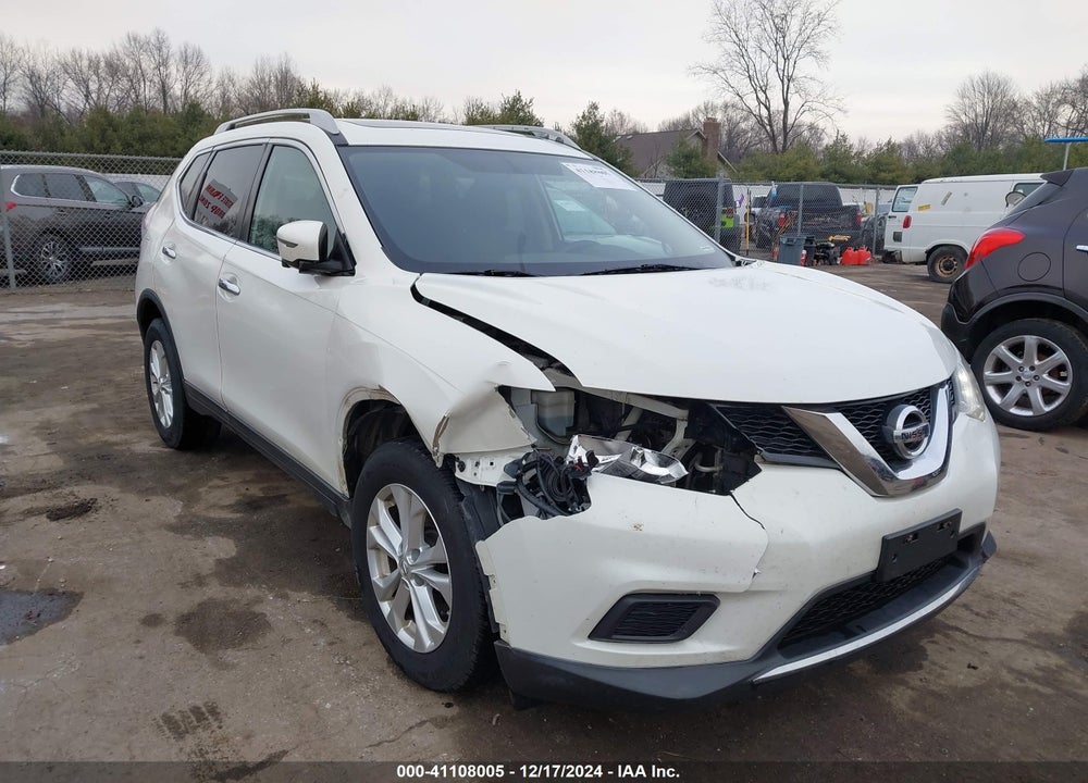 2016 NISSAN ROGUE SV VIN: 5N1AT2MV6GC758801