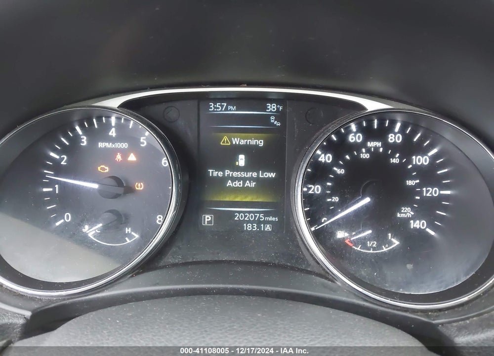 2016 NISSAN ROGUE SV VIN: 5N1AT2MV6GC758801