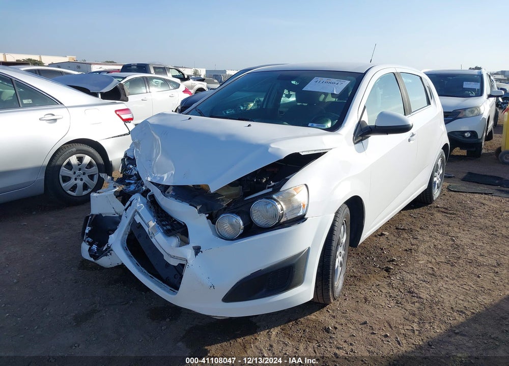 2012 CHEVROLET SONIC VIN: 1G1JC6SH1C4139092