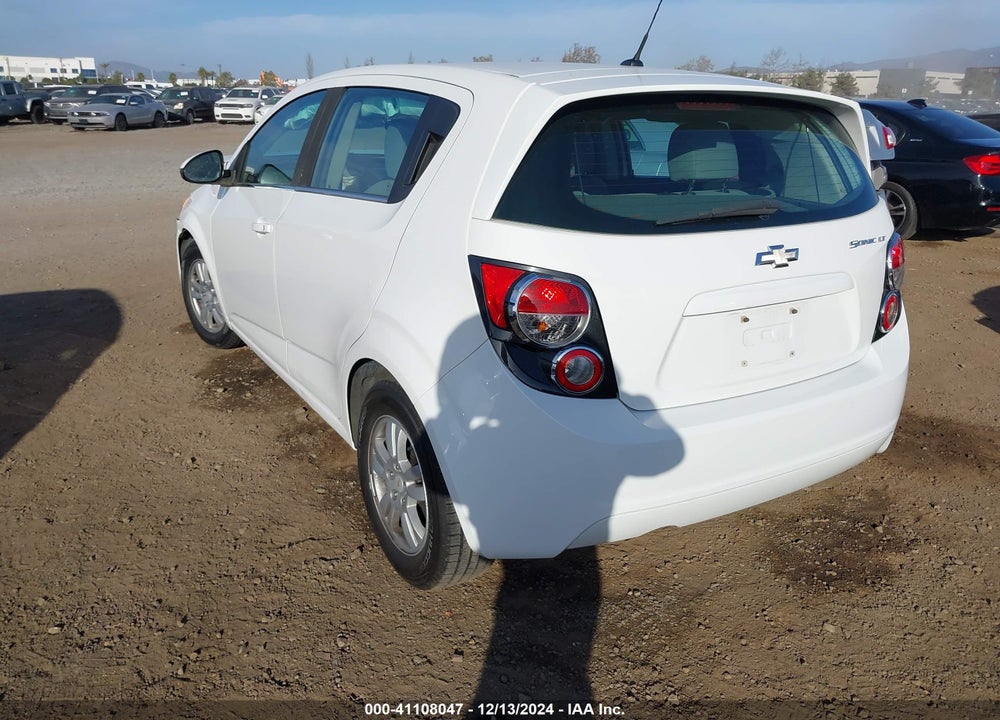 2012 CHEVROLET SONIC VIN: 1G1JC6SH1C4139092