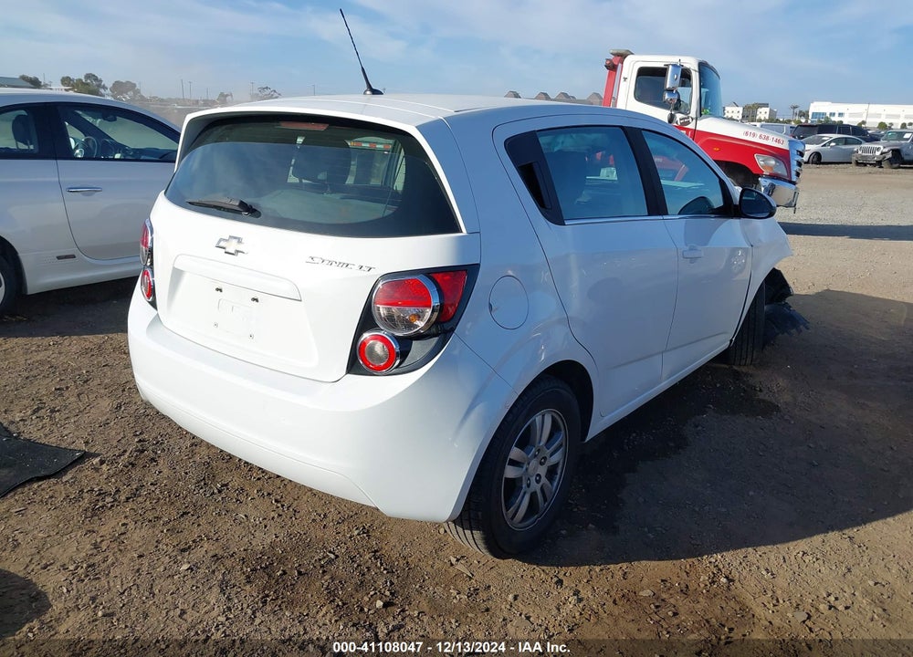 2012 CHEVROLET SONIC VIN: 1G1JC6SH1C4139092