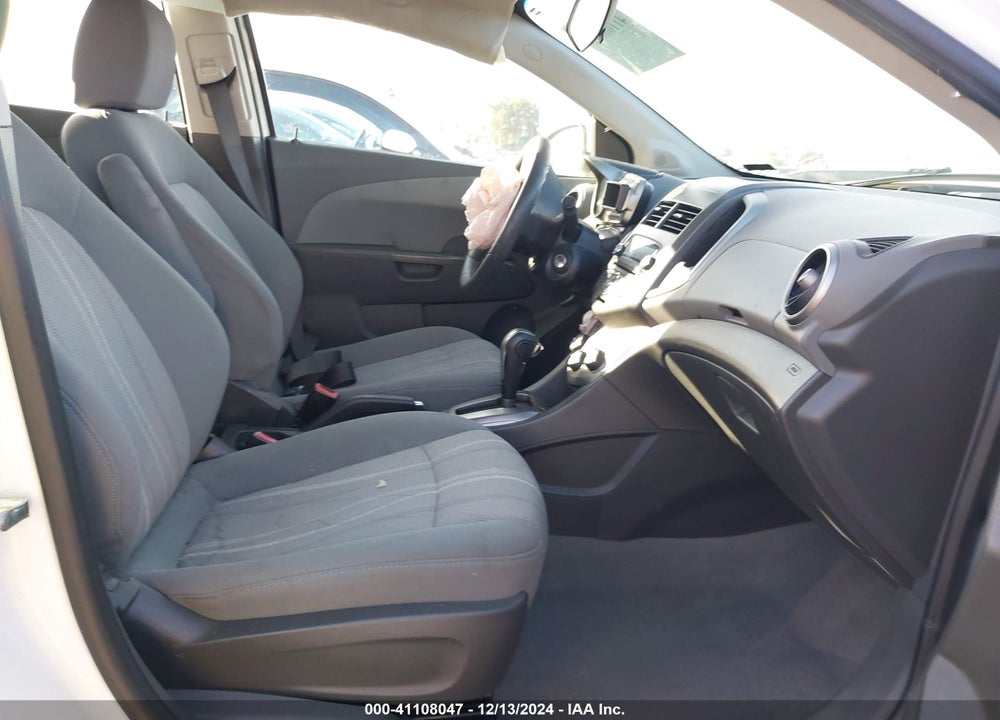 2012 CHEVROLET SONIC VIN: 1G1JC6SH1C4139092