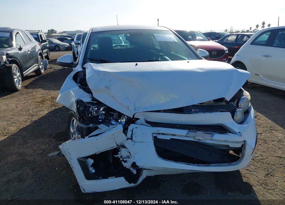 2012 CHEVROLET SONIC VIN: 1G1JC6SH1C4139092