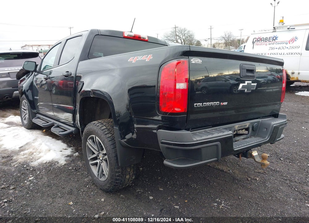 2020 CHEVROLET COLORADO 4WD SHORT BOX WT VIN: 1GCGTBEN4L1115799