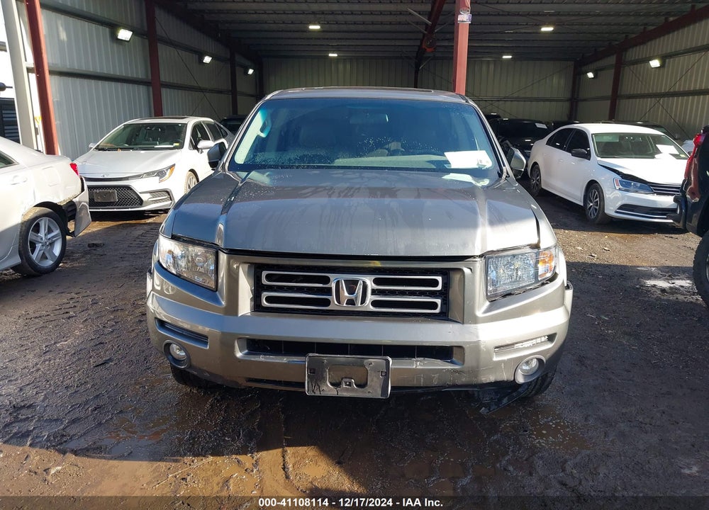 2007 HONDA RIDGELINE RTL VIN: 2HJYK16527H509871