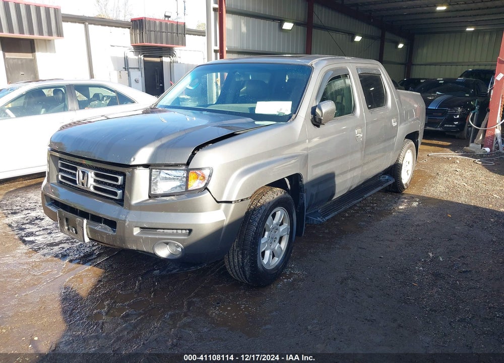 2007 HONDA RIDGELINE RTL VIN: 2HJYK16527H509871