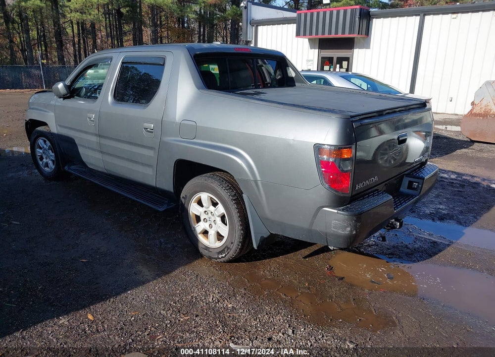 2007 HONDA RIDGELINE RTL VIN: 2HJYK16527H509871