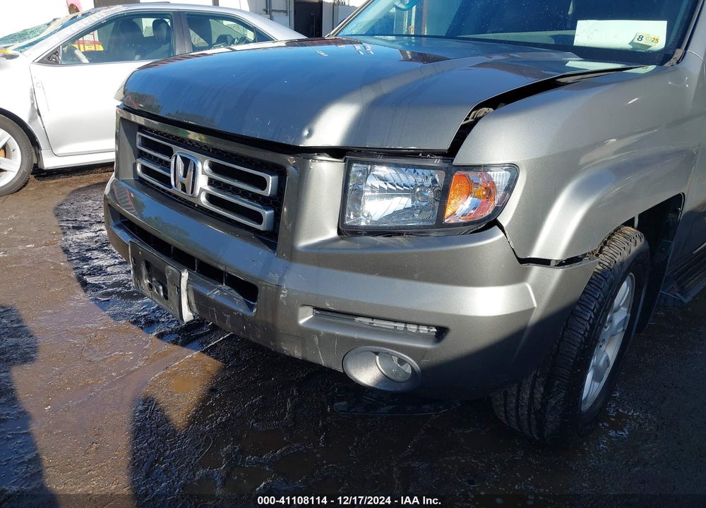 2007 HONDA RIDGELINE RTL VIN: 2HJYK16527H509871