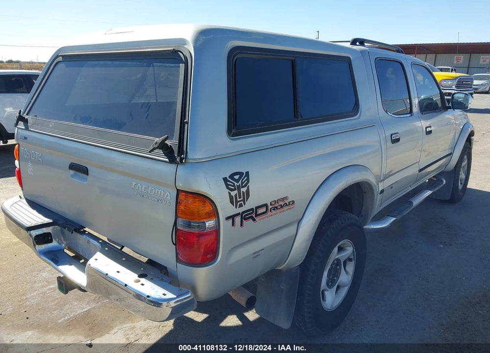 2002 TOYOTA TACOMA PRERUNNER V6 VIN: 5TEGN92N72Z046103