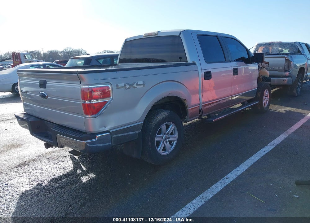 2009 FORD F-150 XLT VIN: 1FTPW14V69KC72949