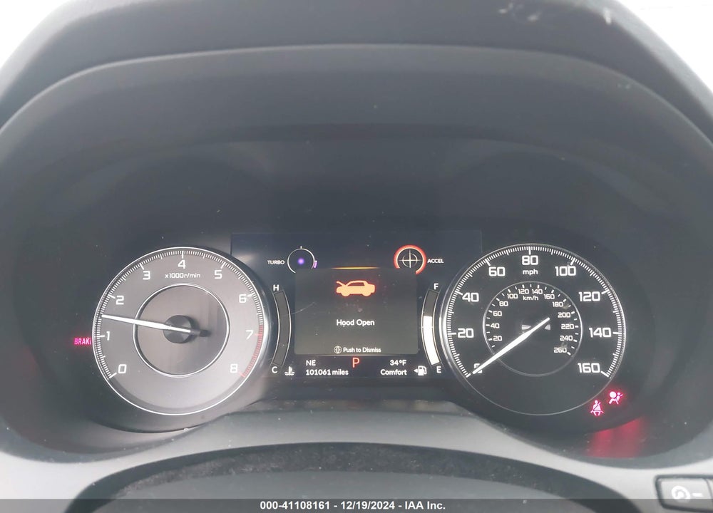 2019 ACURA RDX STANDARD VIN: 5J8TC1H39KL009906