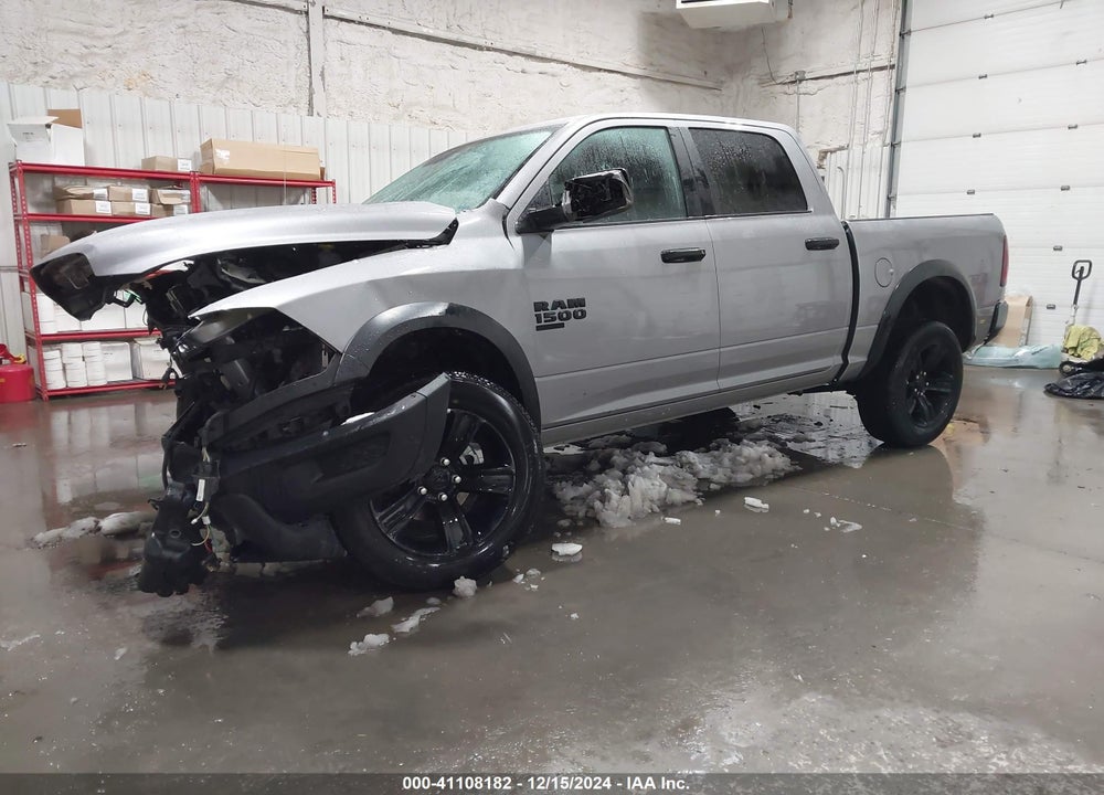 2024 RAM 1500 CLASSIC WARLOCK 4X4 5'7 BOX VIN: 1C6RR7LG9RS149109