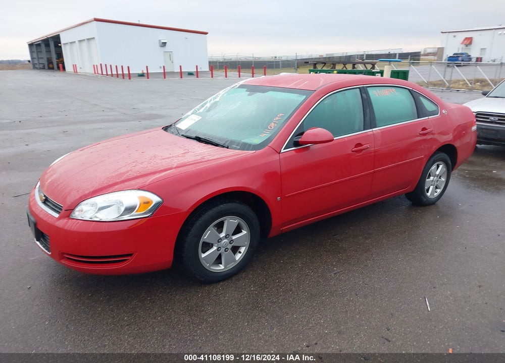 2008 CHEVROLET IMPALA LT VIN: 2G1WT58K989229758