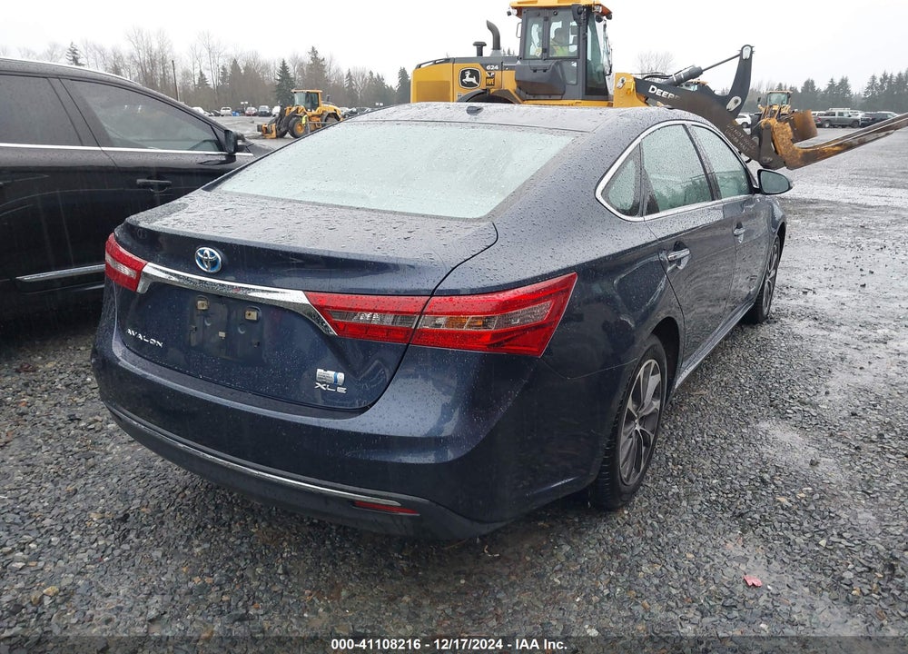 2018 TOYOTA AVALON HYBRID XLE PREMIUM VIN: 4T1BD1EB9JU061625