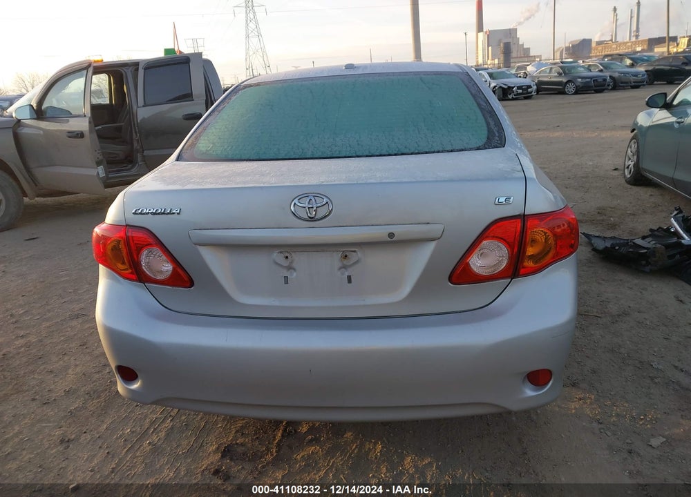 2010 TOYOTA COROLLA LE VIN: 2T1BU4EE6AC196638