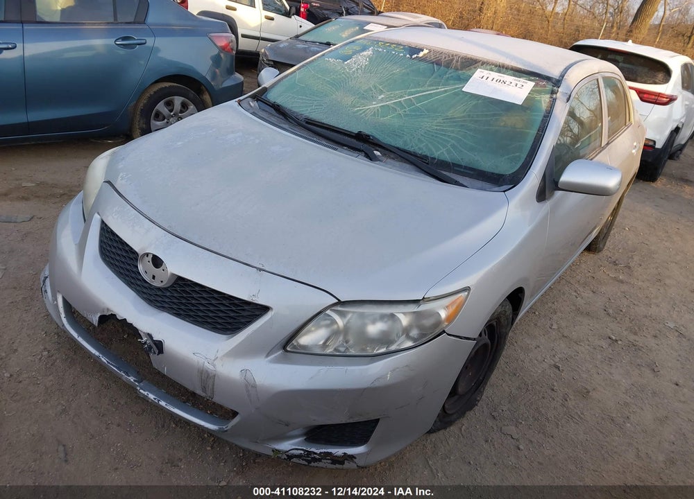 2010 TOYOTA COROLLA LE VIN: 2T1BU4EE6AC196638