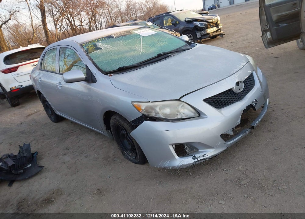 2010 TOYOTA COROLLA LE VIN: 2T1BU4EE6AC196638