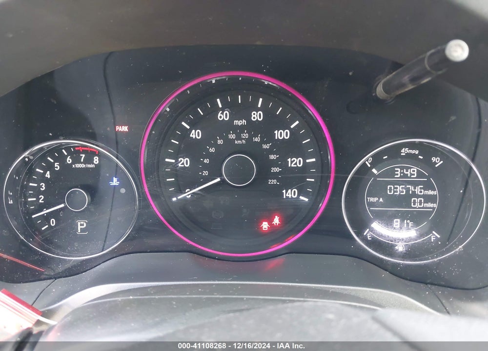 2018 HONDA HR-V EX VIN: 3CZRU5H54JG703570