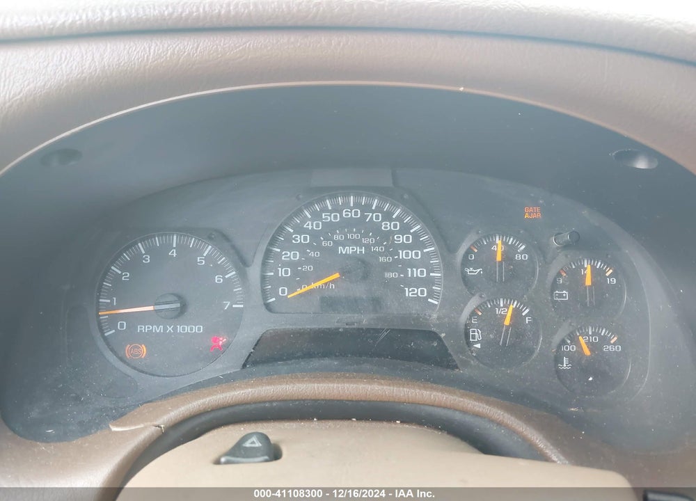 2003 CHEVROLET TRAILBLAZER EXT LT VIN: 1GNES16S536103499