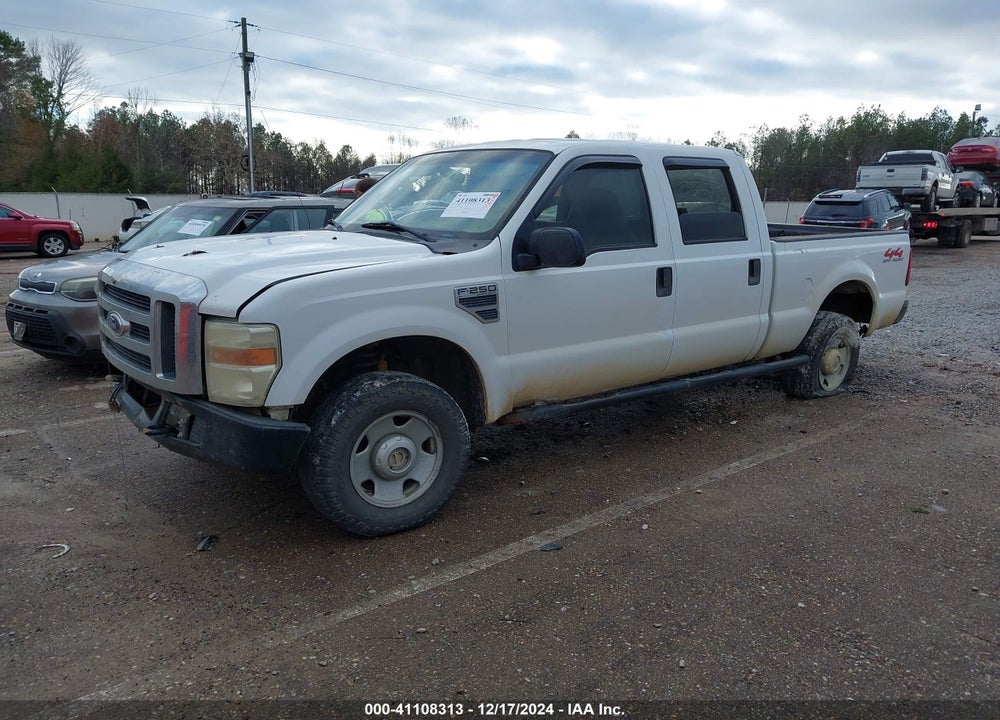 2008 FORD F-250 FX4/KING RANCH/LARIAT/XL/XLT VIN: 1FTSW21558ED87642