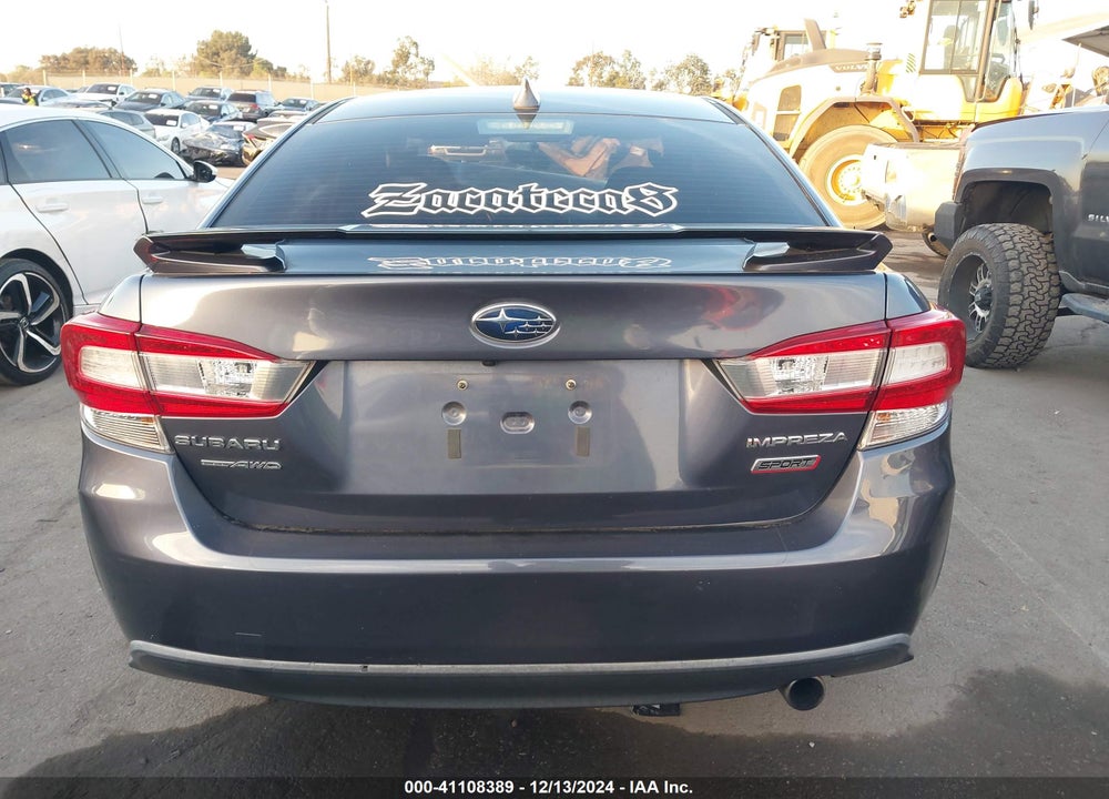 2017 SUBARU IMPREZA VIN: 4S3GKAK68H1610332