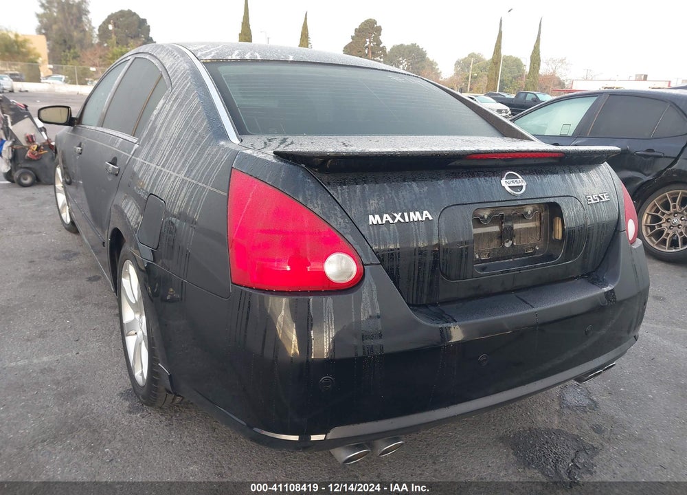 2007 NISSAN MAXIMA 3.5 SE VIN: 1N4BA41E67C839057