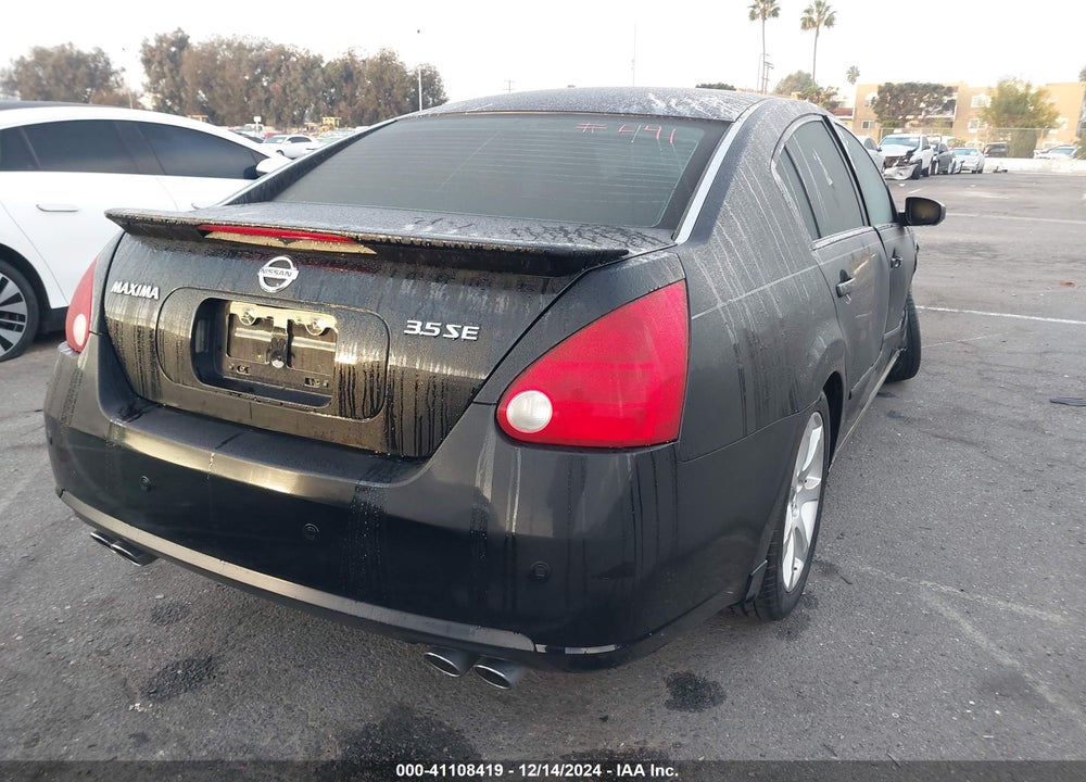 2007 NISSAN MAXIMA 3.5 SE VIN: 1N4BA41E67C839057