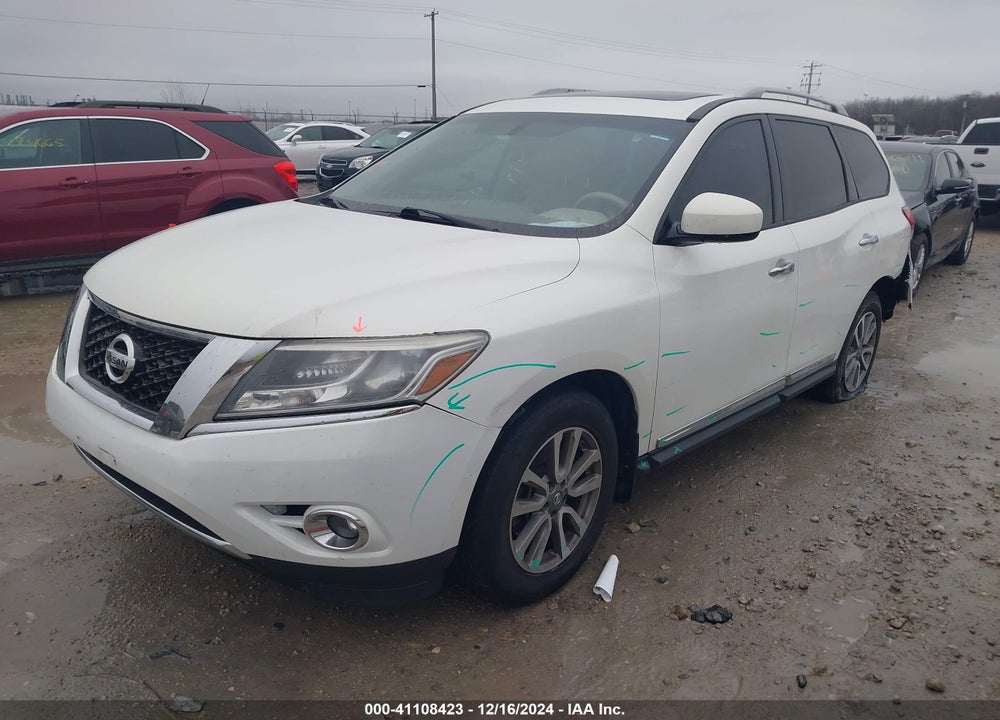 2014 NISSAN PATHFINDER SL VIN: 5N1AR2MN8EC703388