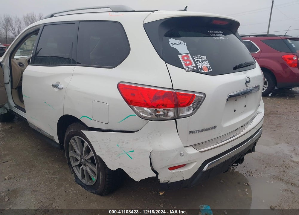2014 NISSAN PATHFINDER SL VIN: 5N1AR2MN8EC703388