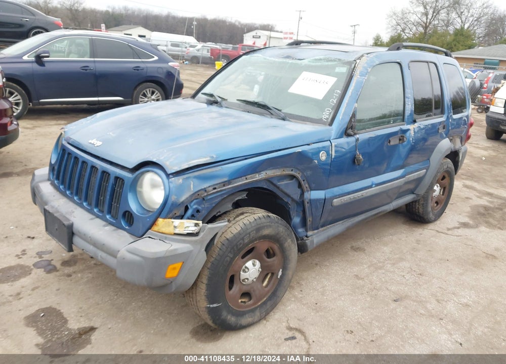 2005 JEEP LIBERTY SPORT VIN: 1J4GL48K65W534198