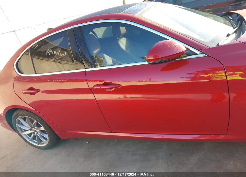 2017 ALFA ROMEO GIULIA TI RWD VIN: ZARFAECN8H7561437