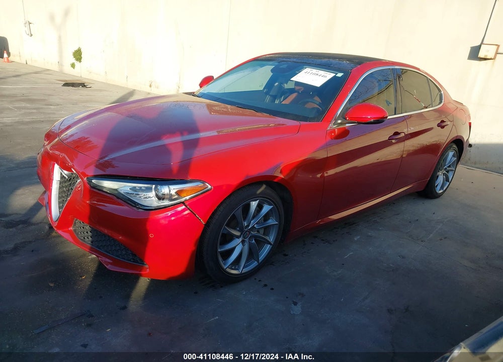 2017 ALFA ROMEO GIULIA TI RWD VIN: ZARFAECN8H7561437