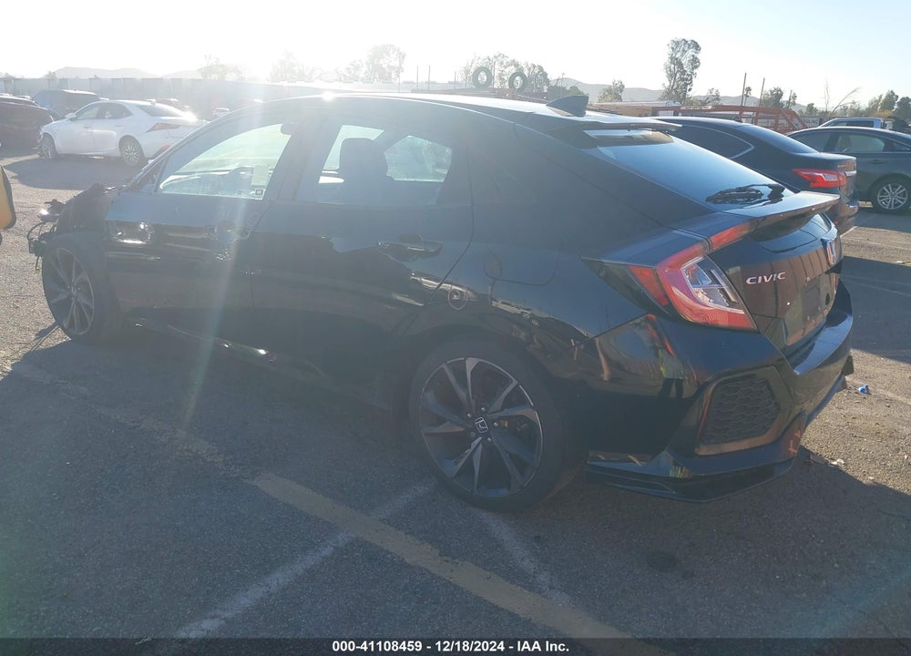 2018 HONDA CIVIC SPORT VIN: SHHFK7H48JU406971