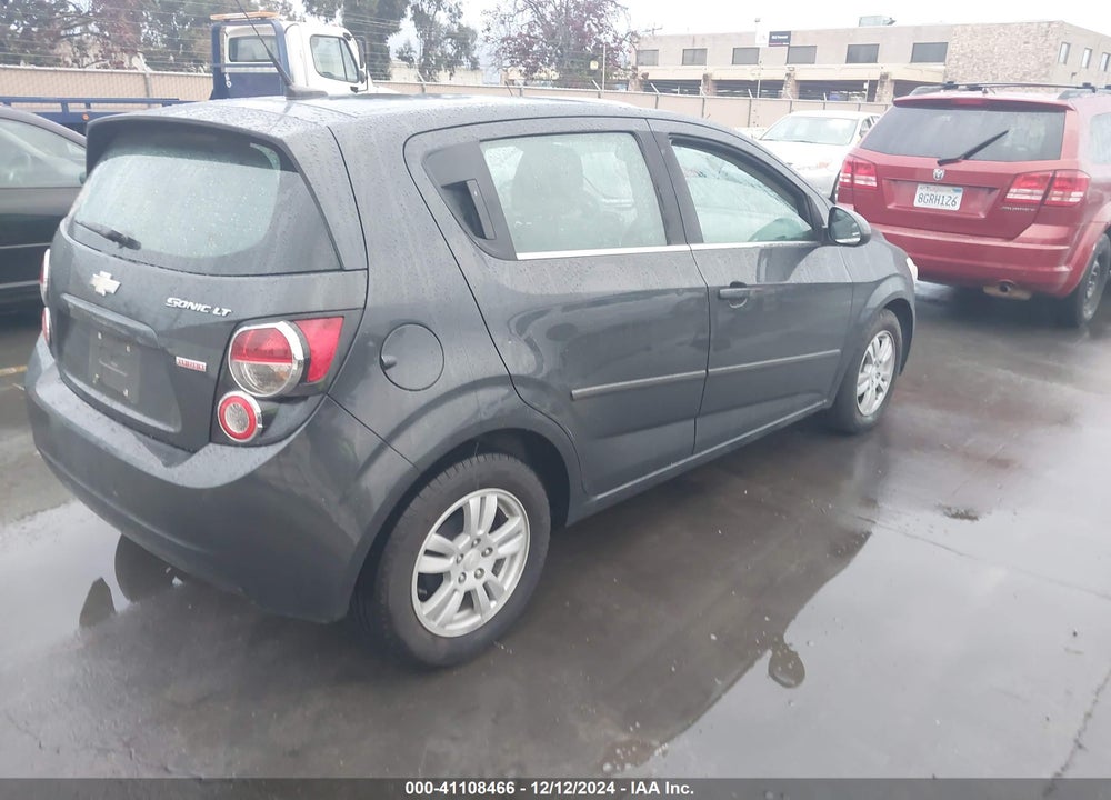 2014 CHEVROLET SONIC LT AUTO VIN: 1G1JC6SBXE4154947
