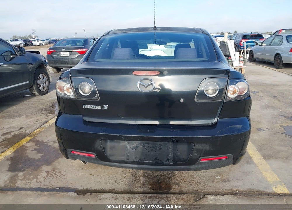 2008 MAZDA 3 I TOURING VALUE VIN: JM1BK32F381139812