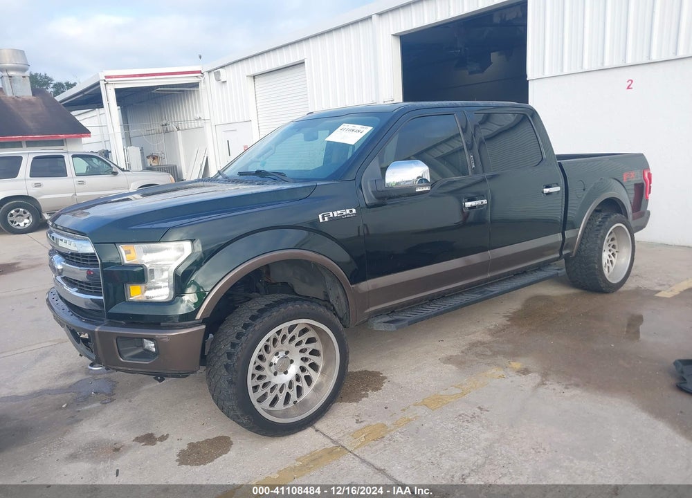 2015 FORD F-150 LARIAT VIN: 1FTEW1EF3FKD74820