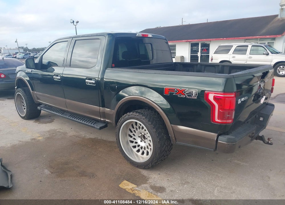 2015 FORD F-150 LARIAT VIN: 1FTEW1EF3FKD74820