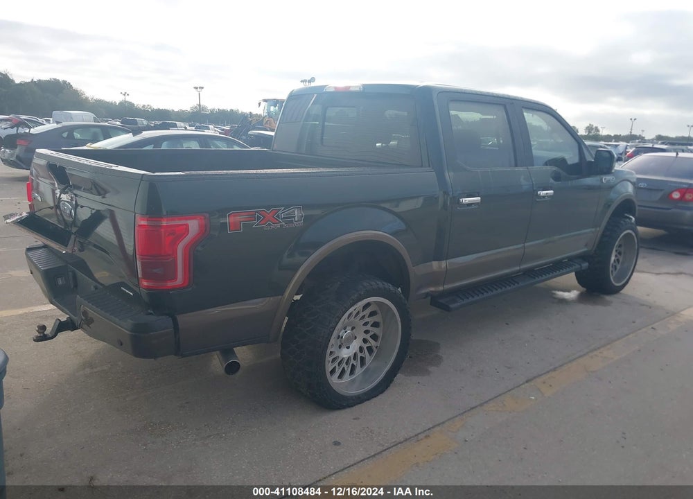 2015 FORD F-150 LARIAT VIN: 1FTEW1EF3FKD74820