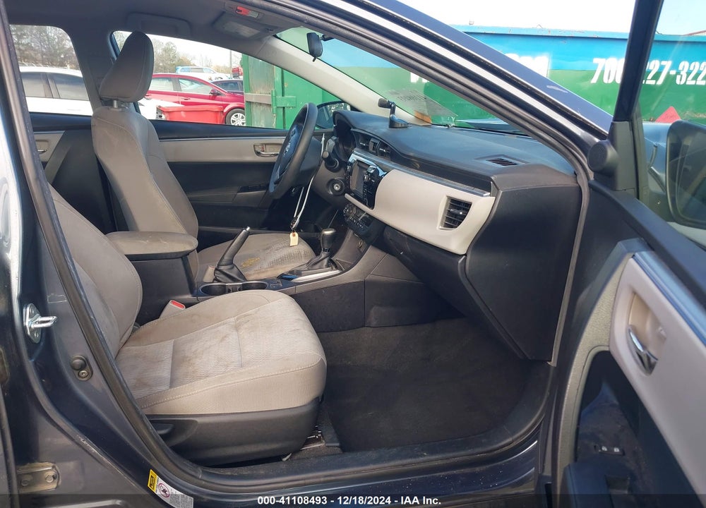 2015 TOYOTA COROLLA LE VIN: 2T1BURHE6FC479895