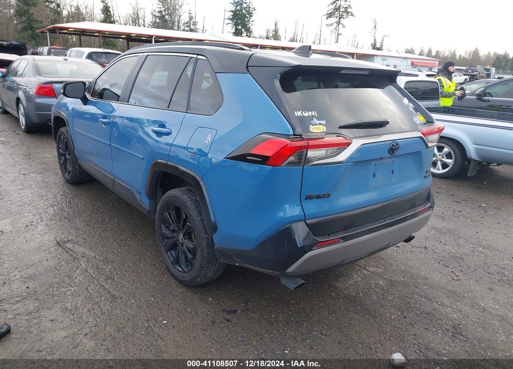 2022 TOYOTA RAV4 HYBRID XSE VIN: 4T3E6RFV6NU076918