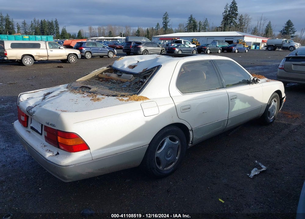 1999 LEXUS LS 400 VIN: JT8BH28F0X0142265