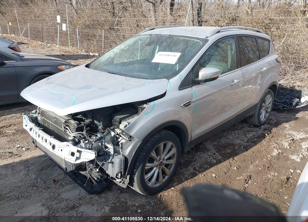 2018 FORD ESCAPE TITANIUM VIN: 1FMCU0J96JUA44296
