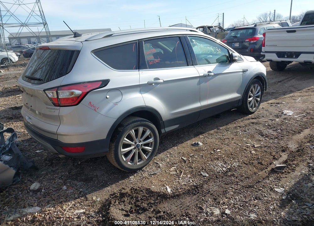 2018 FORD ESCAPE TITANIUM VIN: 1FMCU0J96JUA44296