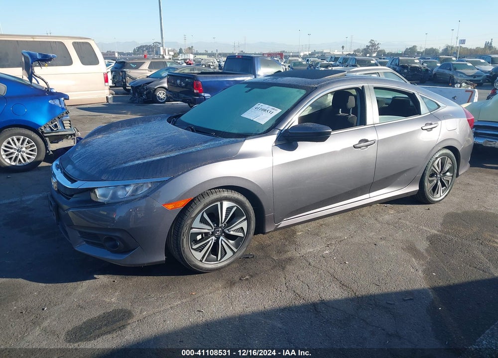 2018 HONDA CIVIC EX-T VIN: JHMFC1F38JX042397